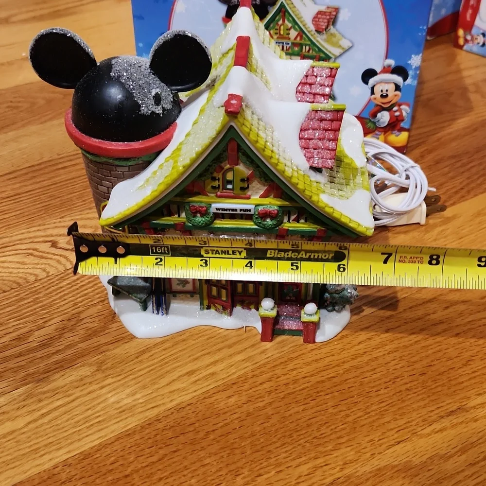 Mickey's Ski & Skate Department 56 Christmas Village